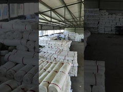 การเกษตรที่มีประสิทธิภาพ Net แปลง HDPE ขาว 50g/m2-130g/m2 สําหรับโรงเรือนกระจก