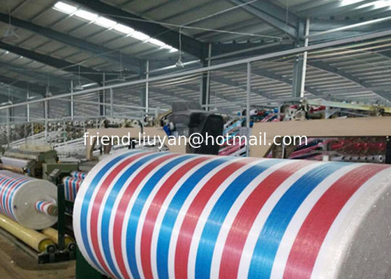 PP Woven Fabric PE Tarpaulin Garden Barrier UV Resistance For Construction Industrial