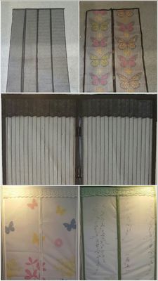 Wholesale B2B Magnetic Screen Door Curtain Insect Net Door Curtains Magic Mesh Kitchen Door Curtain Anti Bugs Curtain